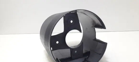 Steering wheel column trim