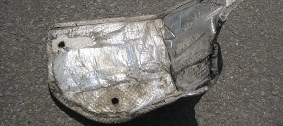 Maserati Quattroporte Heat shield in engine bay 67221500 67221400