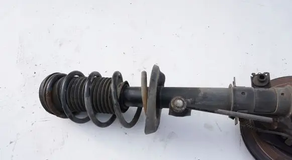 Opel Corsa D Front wheel hub spindle knuckle MCPERSON