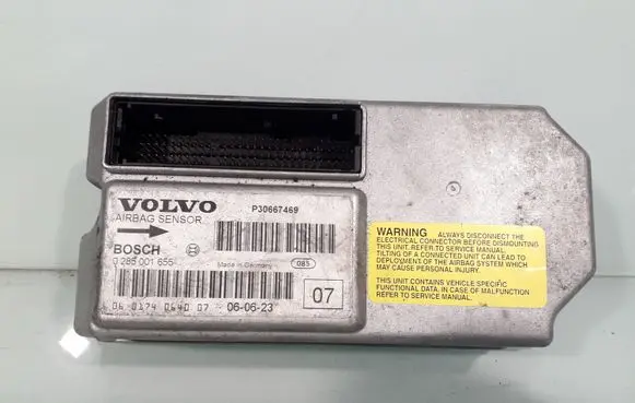 Volvo V70 Airbag control unit/module 0285001655 P30667469