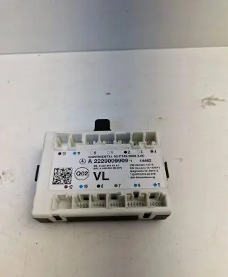 Mercedes-Benz S W222 Door control unit/module A2229009909 2C7452800300 A2229015503