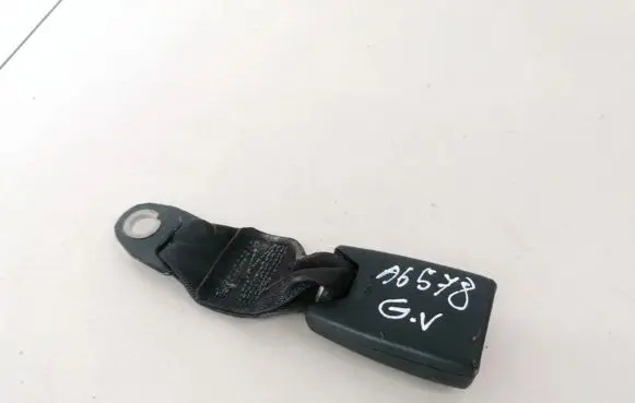 Middle seatbelt buckle (rear)