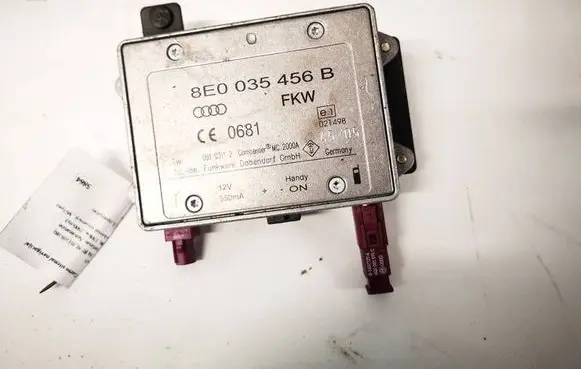 Audi A6 S6 C6 4F Antenna control unit 8E0035456B