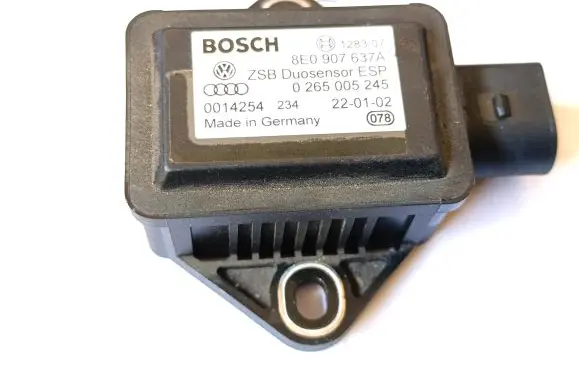 Audi A4 S4 B6 8E 8H ESP acceleration yaw rate sensor 8E0907637A