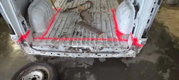 Renault Master III Rear bodywork 