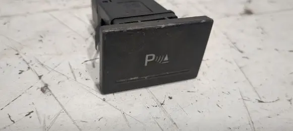 Volkswagen Touareg I Parking (PDC) sensor switch 7L6919281