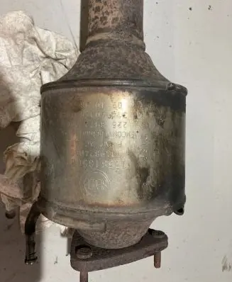 Citroen Jumper Catalyst/FAP/DPF particulate filter 
