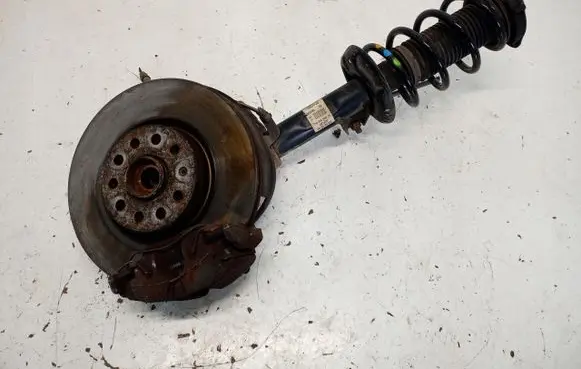 Volkswagen PASSAT CC Front wheel hub spindle knuckle 3C0413031AH