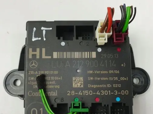 Mercedes-Benz E W212 Door control unit/module A2129004114