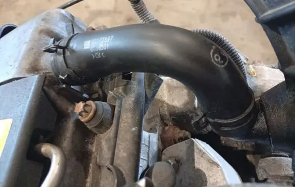 Opel Astra G Air intake hose/pipe 90573597