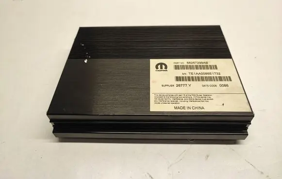 Dodge Charger Sound amplifier 68267299AB P68267299AB