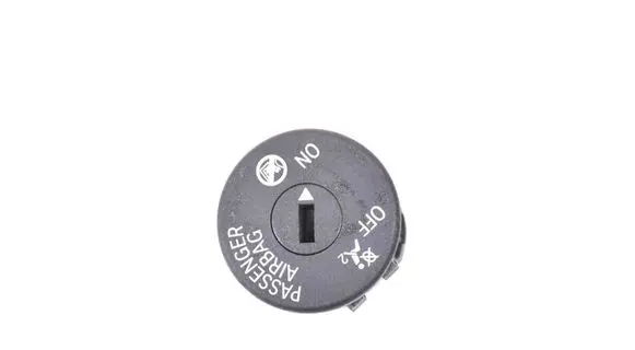 Passenger airbag on/off switch