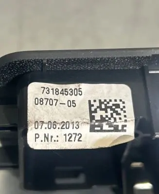 Electric window control switch