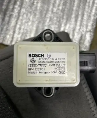 Audi A5 Sportback 8TA ESP acceleration yaw rate sensor 4F0907637A