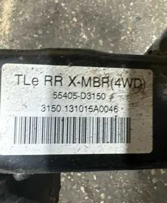 Rear subframe