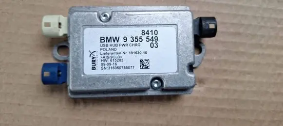 BMW X4 G02 USB control unit 9355549 19163010