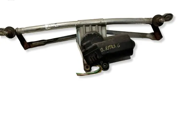 Opel Astra G Front wiper linkage and motor 90559599