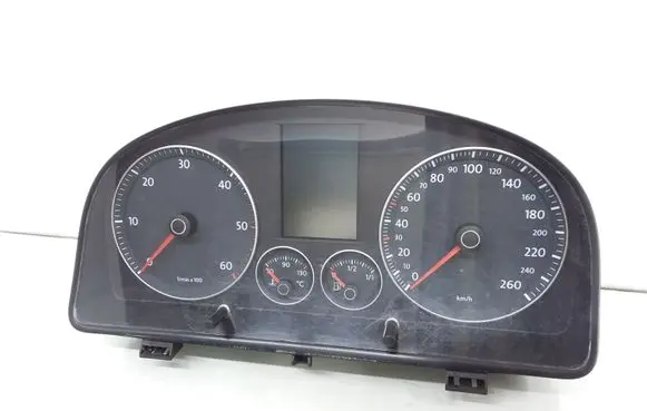 Volkswagen Touran I Speedometer (instrument cluster) 1T0920873E