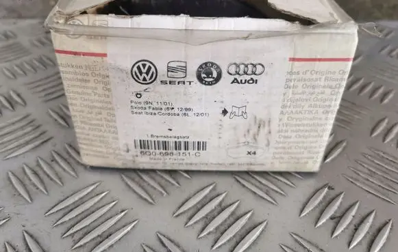 Seat Ibiza IV (6J,6P) Brake pads (rear) 6Q0696151C