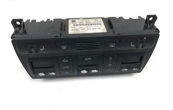 Audi A6 S6 C5 4B Climate control unit 4B0820043AK 5HB007604