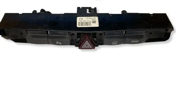 Opel Zafira B Hazard light switch 13100108