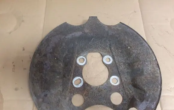 Citroen Berlingo Rear brake disc plate dust cover 