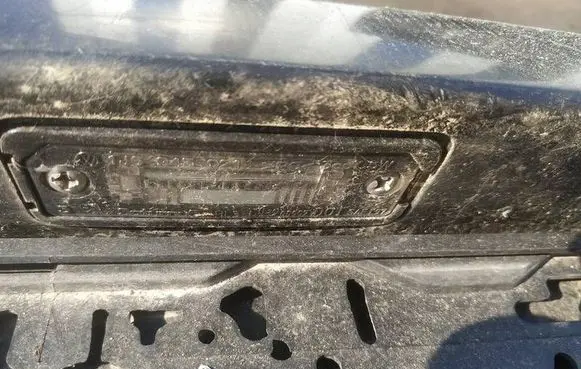 Volkswagen Golf IV Number plate light 