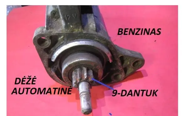 Volkswagen Jetta II Starter motor 1005822457
