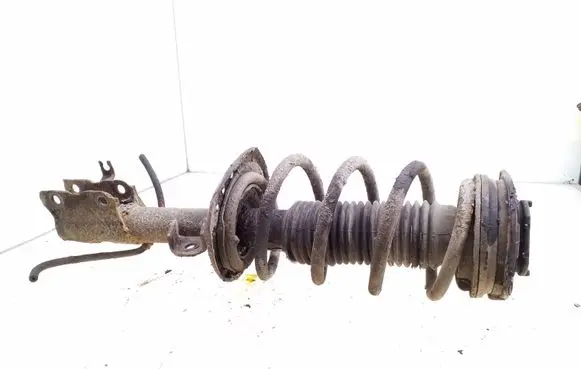 Front shock absorber with coil spring