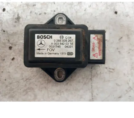 Mercedes-Benz E W211 ESP acceleration yaw rate sensor 0265005267
