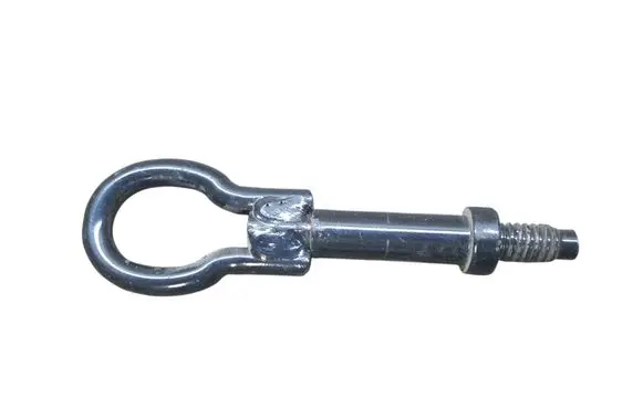 Towing hook eye