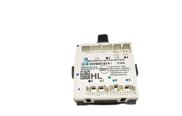 Mercedes-Benz S W222 Door control unit/module A2229001814