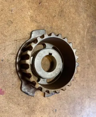 Opel Combo E Fuel pump gear (pulley) 9808722280