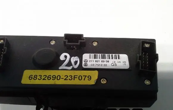Mercedes-Benz E W211 Other switches/knobs/shifts 2118216958