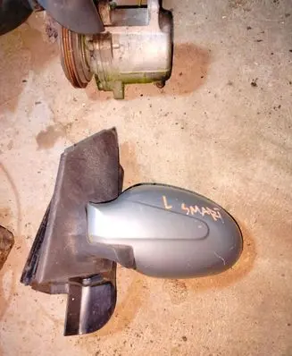 Smart ForTwo I Manual wing mirror 02027004 012027 017004