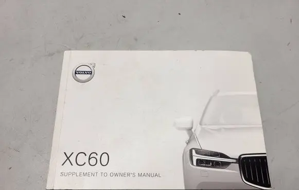 Volvo XC60 Owners service history hand book 