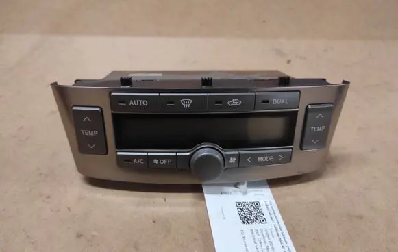 Toyota Avensis T250 Climate control unit 5590205050H 6A191C3 5590005202