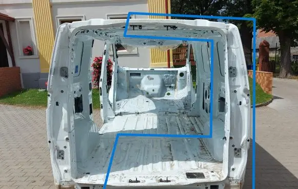 Ford Transit Custom II Rear quarter panel 