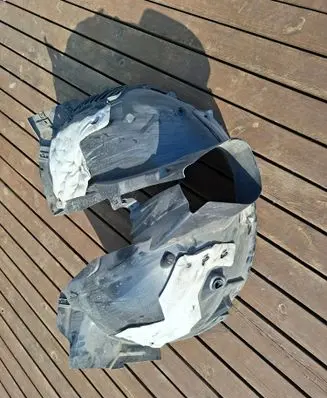 Citroen DS7 Crossback Front wheel arch liner splash guards 9822314780