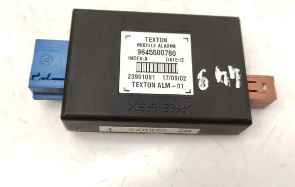 Peugeot 307 Alarm control unit/module 9645500780 23991091