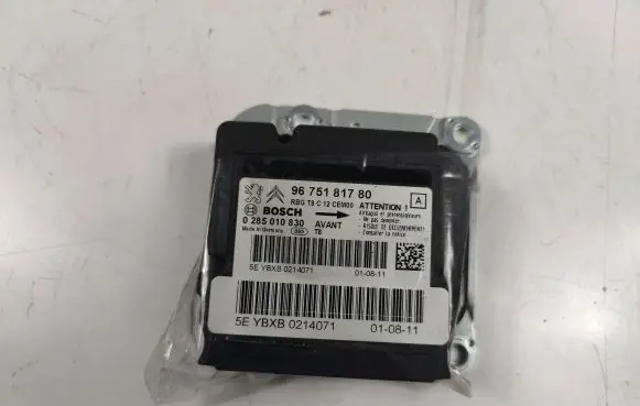 Peugeot 3008 I Airbag control unit/module 9675181780