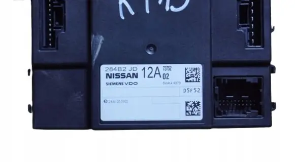Nissan Qashqai Comfort/convenience module 284B2JD12A