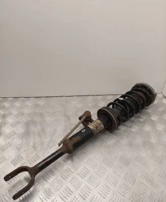 Front shock absorber with coil spring