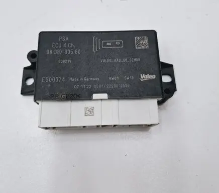 Peugeot 208 Parking PDC control unit/module 9838793580