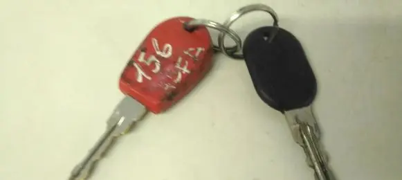 Alfa Romeo 156 Ignition key/card 