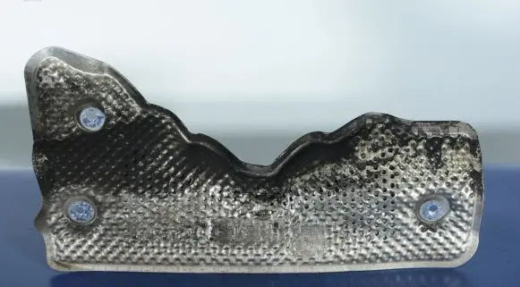 BMW 6 F06 Gran coupe Exhaust heat shield 7185200