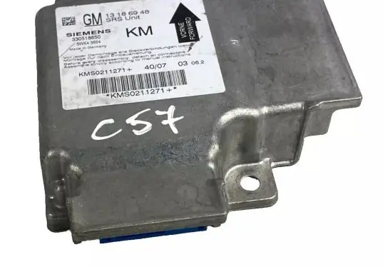 Opel Signum Airbag control unit/module 13186948 5WK43654