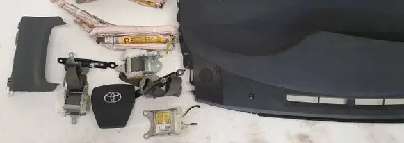 Toyota Prius (XW30) Airbag set with panel 5541047080