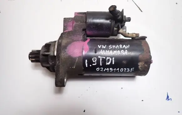 Volkswagen Sharan Starter motor 02M911023F