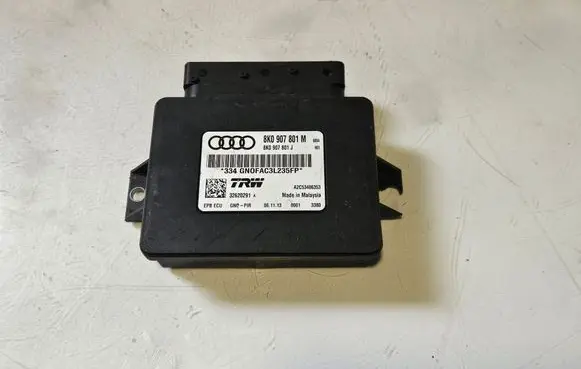 Audi A4 S4 B7 8E 8H Hand brake control module 8K0907801M 8K0907801J